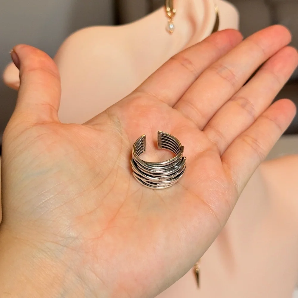 Trendy S925 Silver  Ring